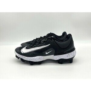 Nike Alpha Huarache Elite 4 MCS Men's Size 10.5 Black Baseball Cleats FD6221-003